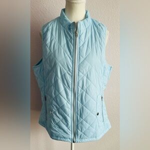 NWT FUNLOTH WOMENS QUILTED VEST SIZE LARGE